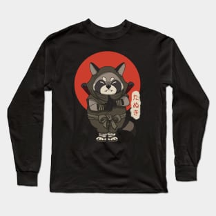 Ninja Tanuki Long Sleeve T-Shirt